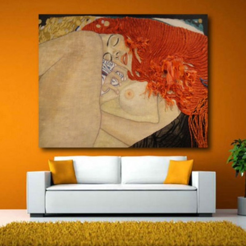 Πίνακας σε καμβά με Ζωγραφική Klimt Danae